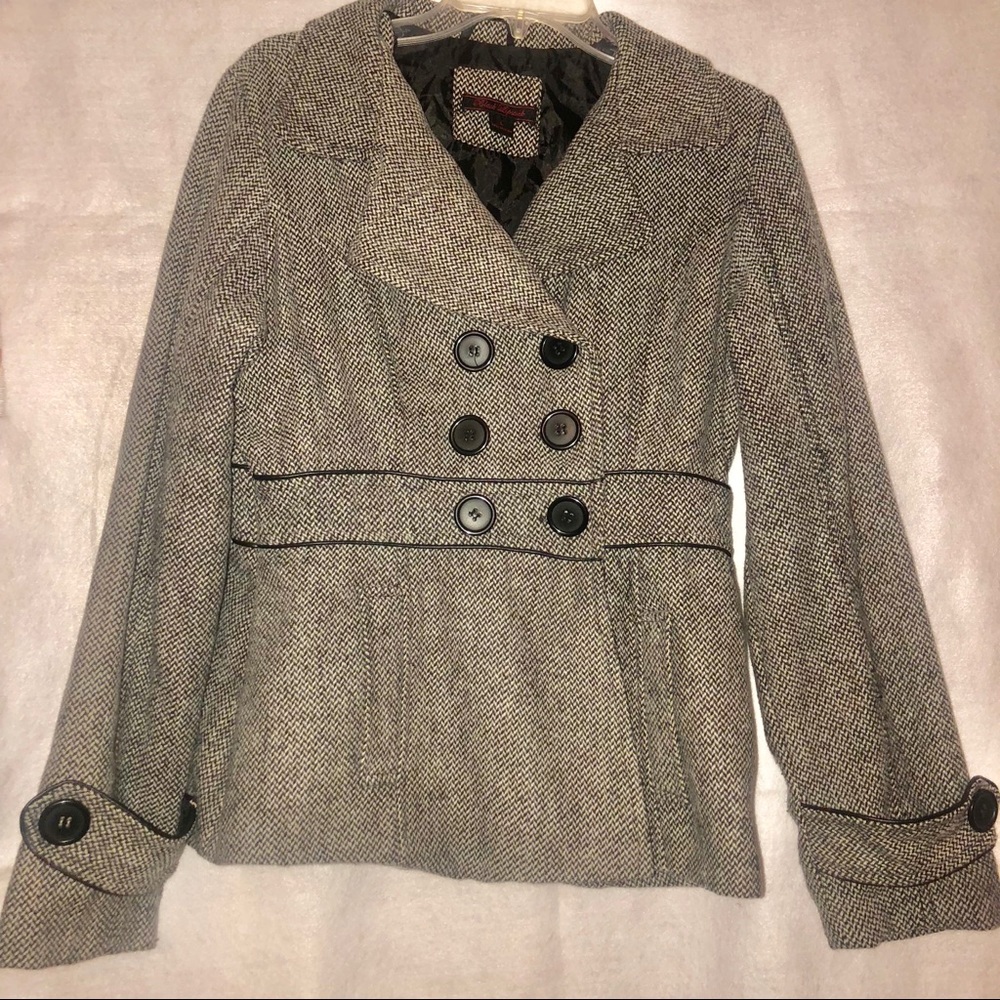 SALE 3/$25 Black and grey blazer